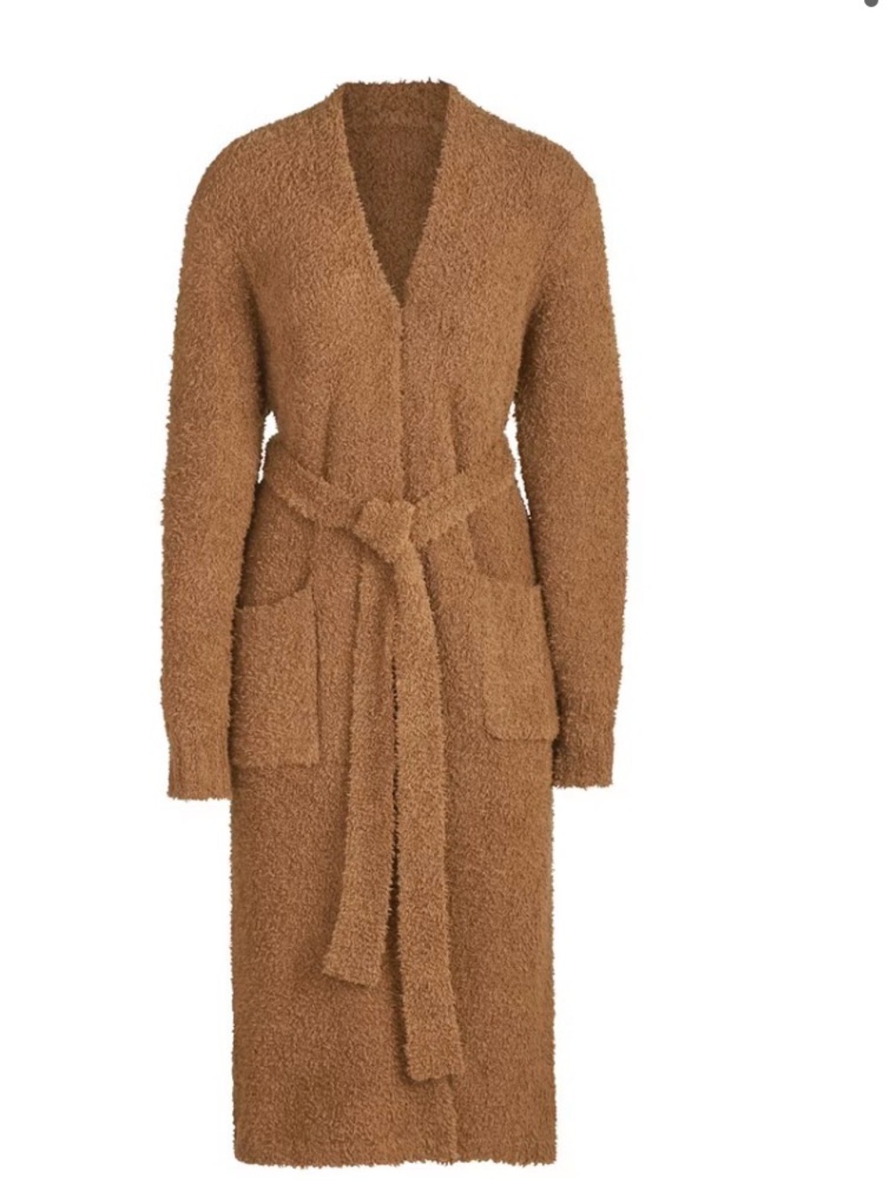 SKIMS Cozy Knit Robe - Camel